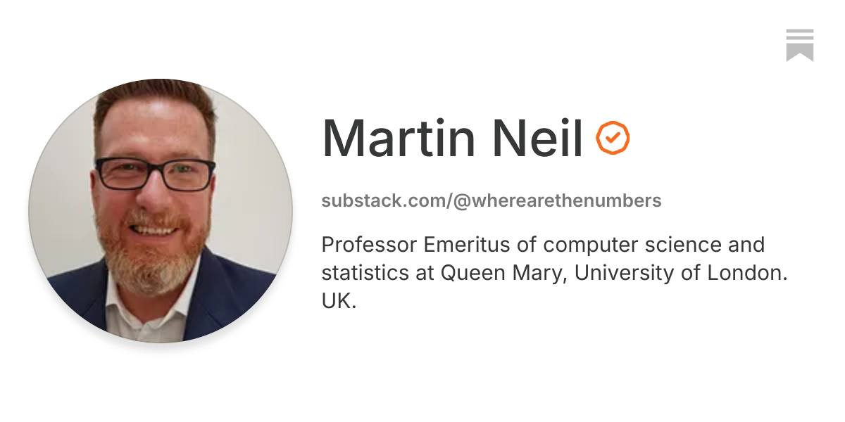 Martin Neil | Substack