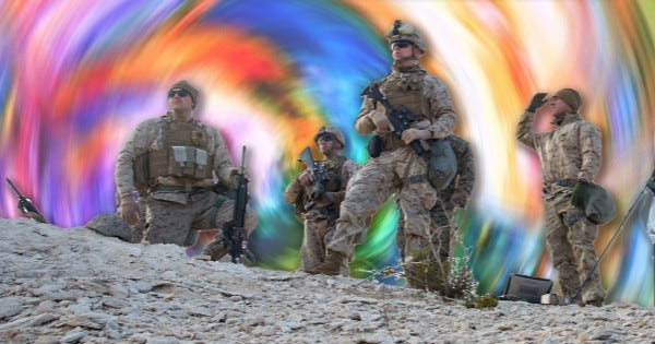 Marine Officer: Let Troops Take LSD Before Analyzing Intel