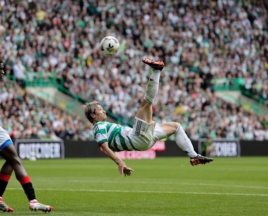Daizen Maeda scores one of the great Old Firm goals as Celtic close gap on Hearts - Yahoo Sports Daizen Maeda scores one of the great Old Firm goals as Celtic close gap on Hearts - Yahoo Sports