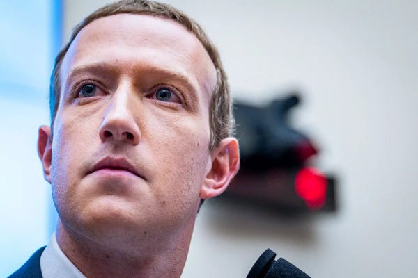 Mark Zuckerberg. Source: The New York Times, 1 July 2022