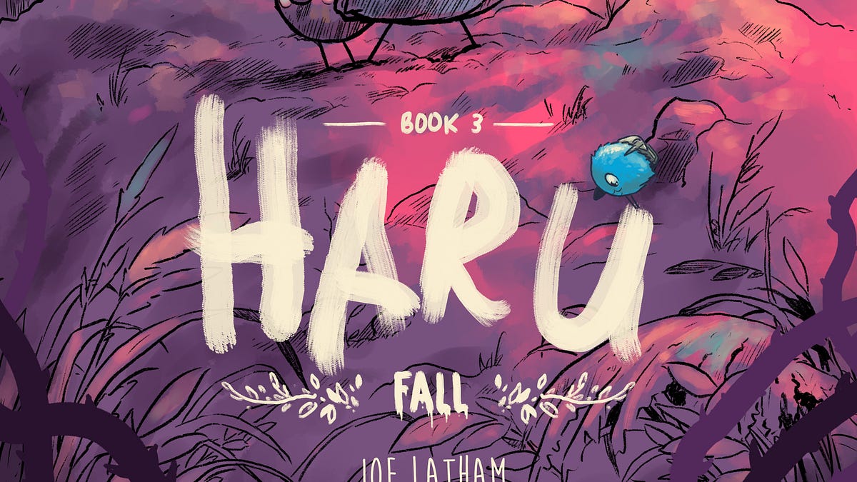 Haru Book 2 release & Book 3 cover reveal - by Joe Latham