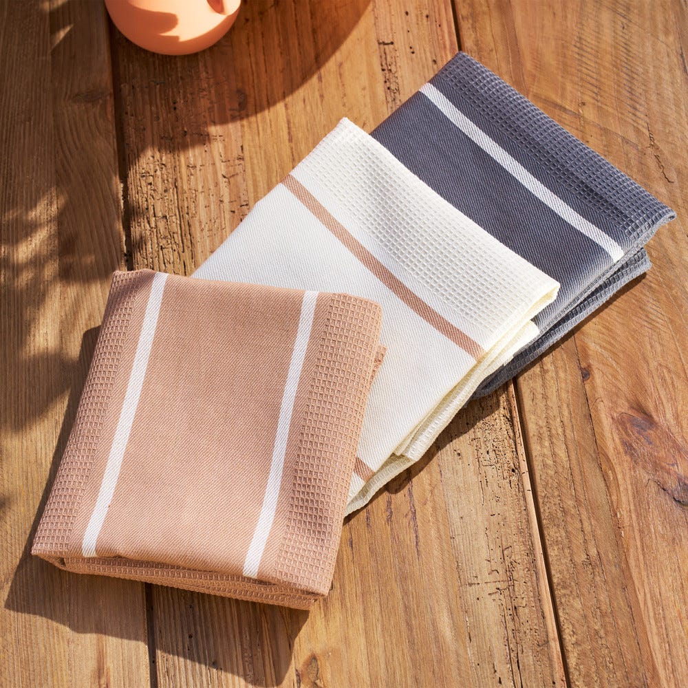 Cotton Kitchen towel set 3 pcs - Ivar M