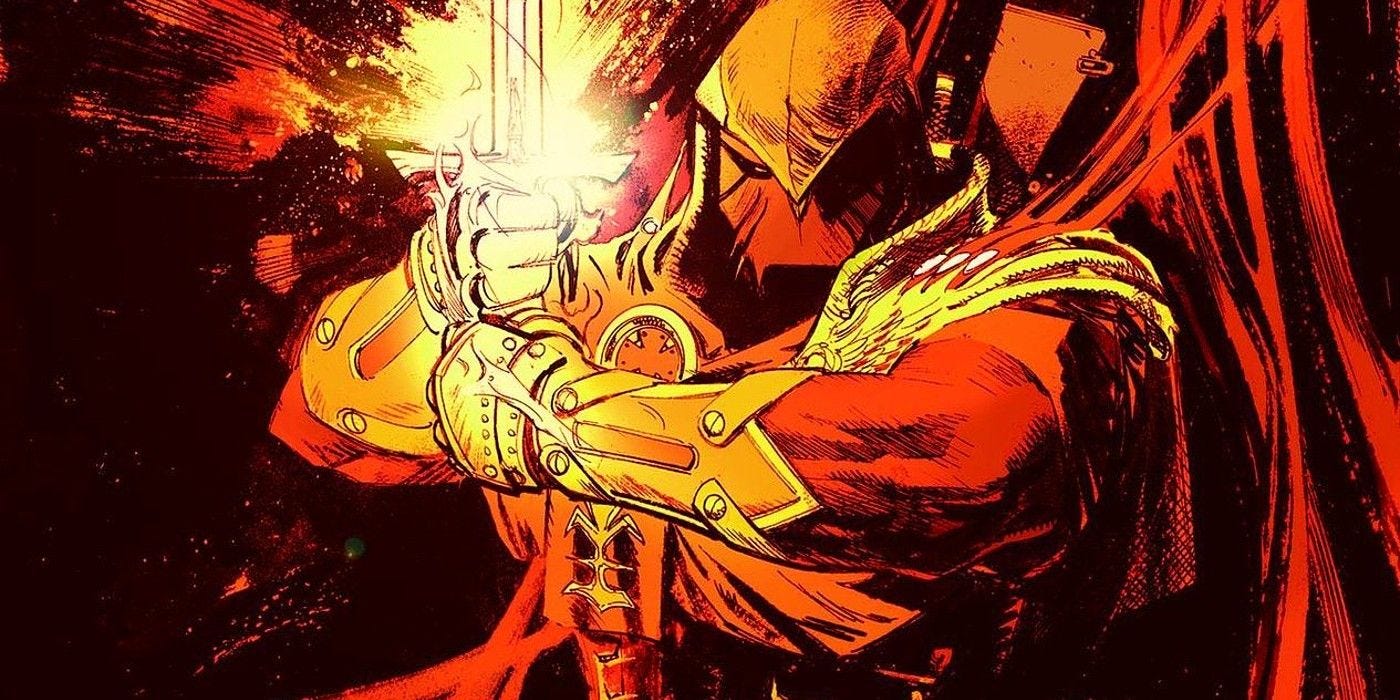 Azrael&#39;s Complete Costume History in DC Comics | Screen Rant