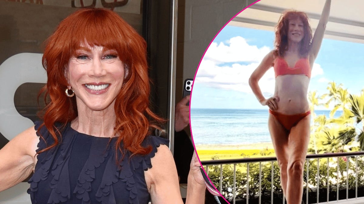 Image of Kathy Griffin shared an impressive photo from vacation after telling her fans she got some. Image of Kathy Griffin shared an impressive photo from vacation after telling her fans she got some.
