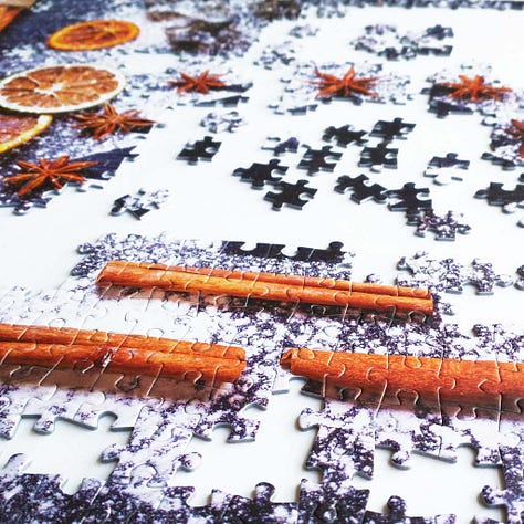 Enjoy Sweet Christmas Baking Jigsaw Puzzle