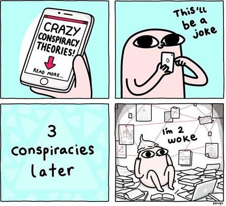 Anyone got any good conspiracy theories??? 🕵️‍♂️ Cute Comics, Funny Comics, Funny Cute ...