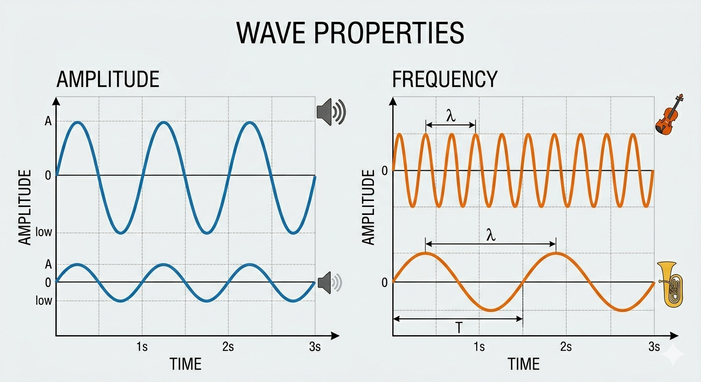 Amplitude vs. Frequency Amplitude vs. Frequency