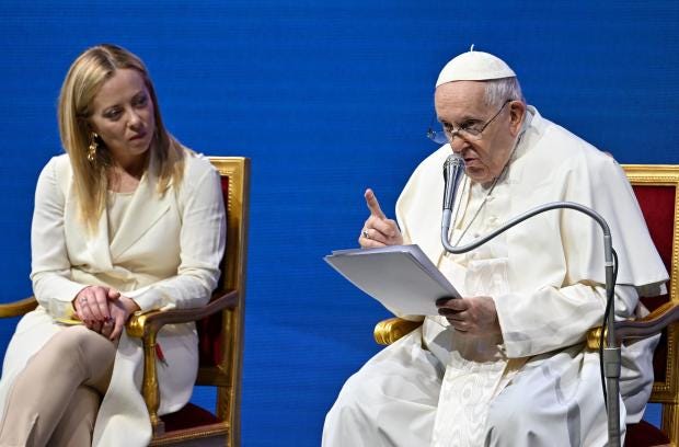 ITALY-VATICAN-RELIGION-POPE-BIRTHRATE-CHILDREN-POPULATION ITALY-VATICAN-RELIGION-POPE-BIRTHRATE-CHILDREN-POPULATION