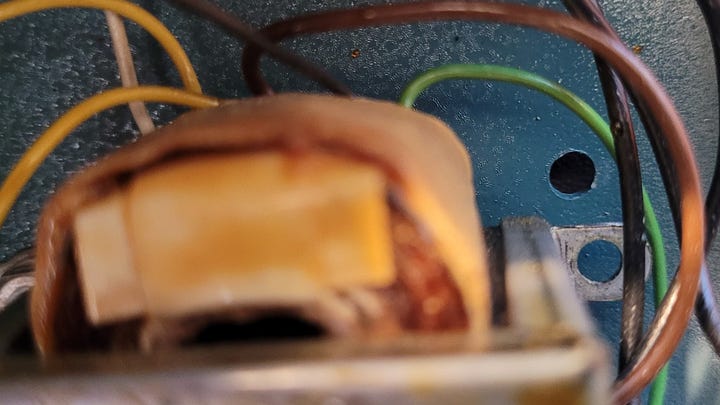 Loose items inside case
