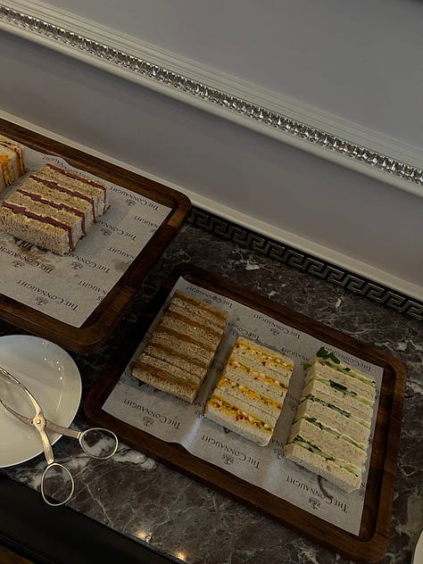 chanel, The Connaught London, English tea