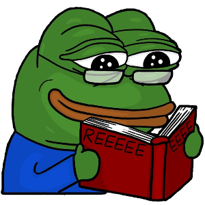 Pepe_Studying - Discord Emoji