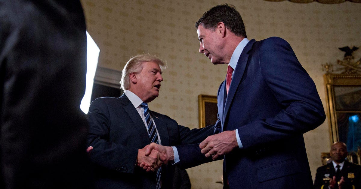 A timeline of James Comey and President Trump - CBS News