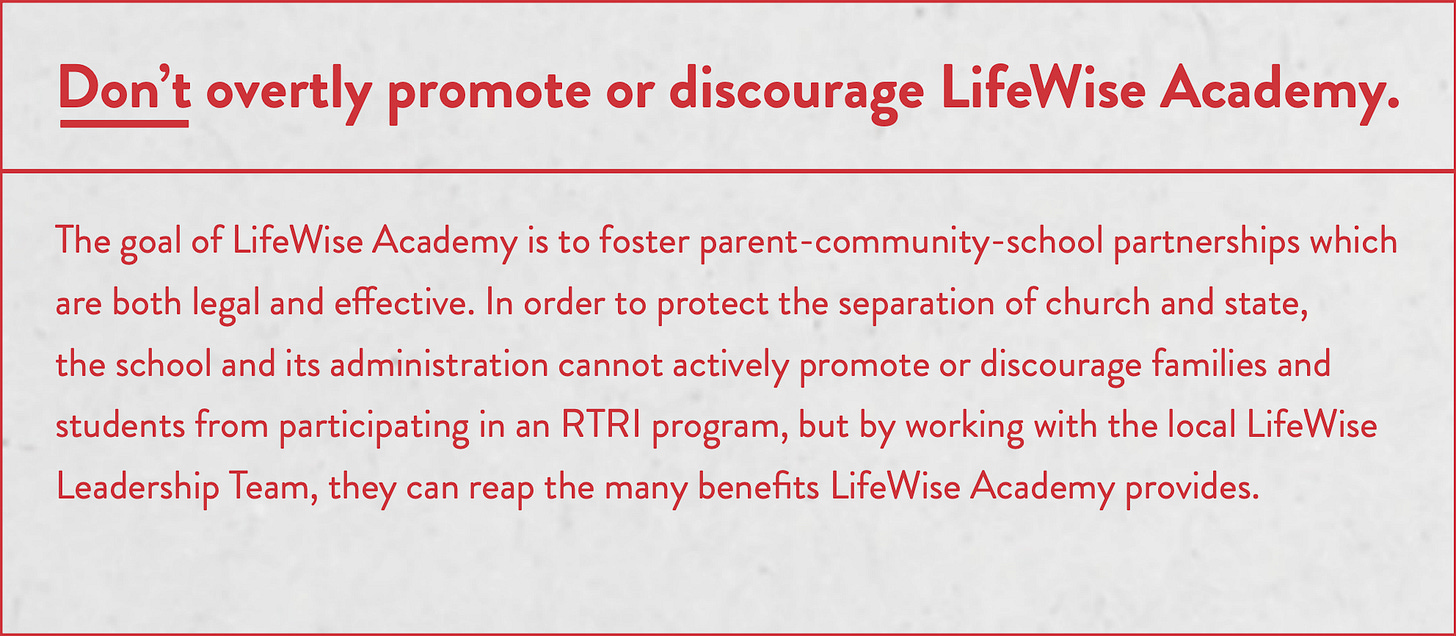 LifeWise Academy: What Educators Need to Know About the Groundbreaking Released Time Program.