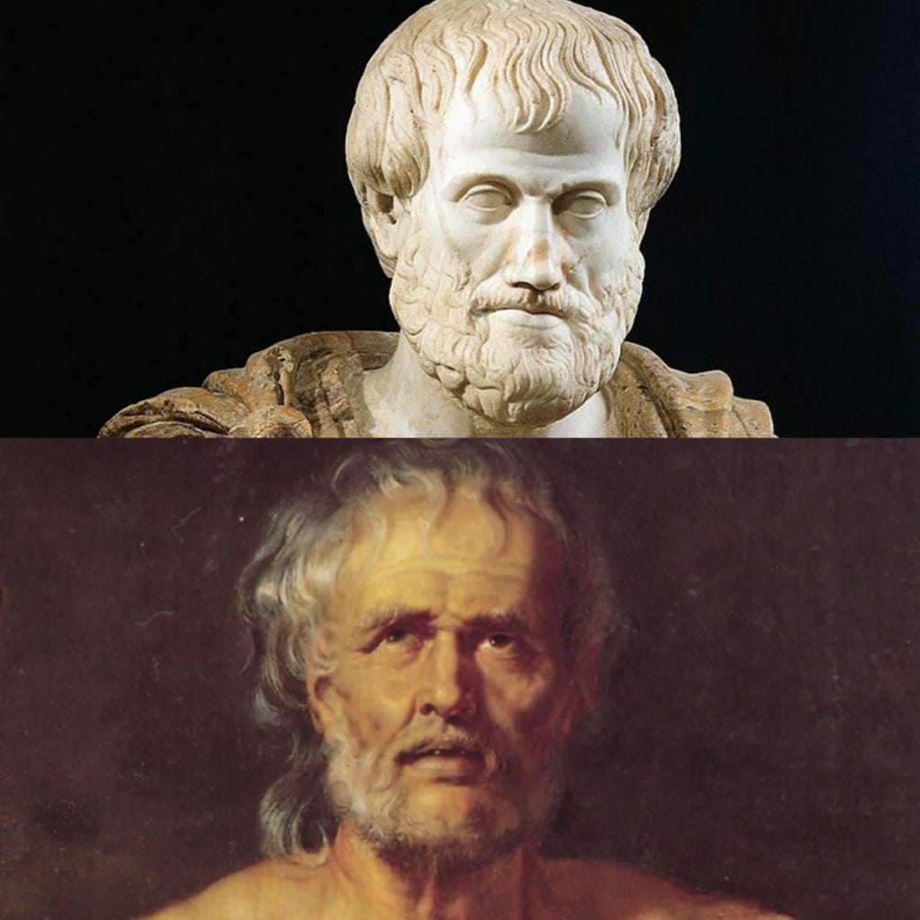 Aristotle and Seneca Aristotle and Seneca