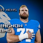 Lions Top 10 Injury News of 2025: #7 Frank Ragnow Hamstring