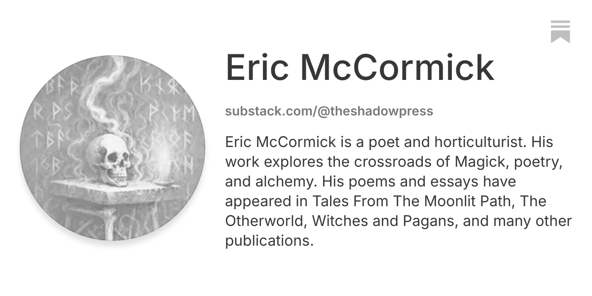 Eric McCormick | Substack
