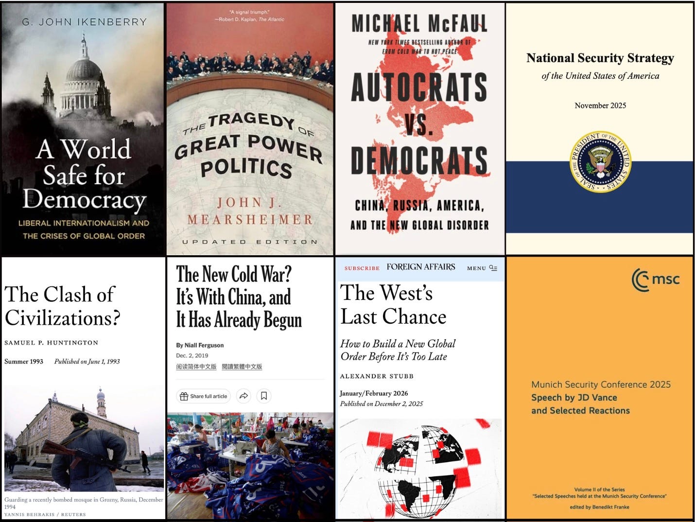 Great Power Relations in the 21st Century: My Stanford Course Syllabus