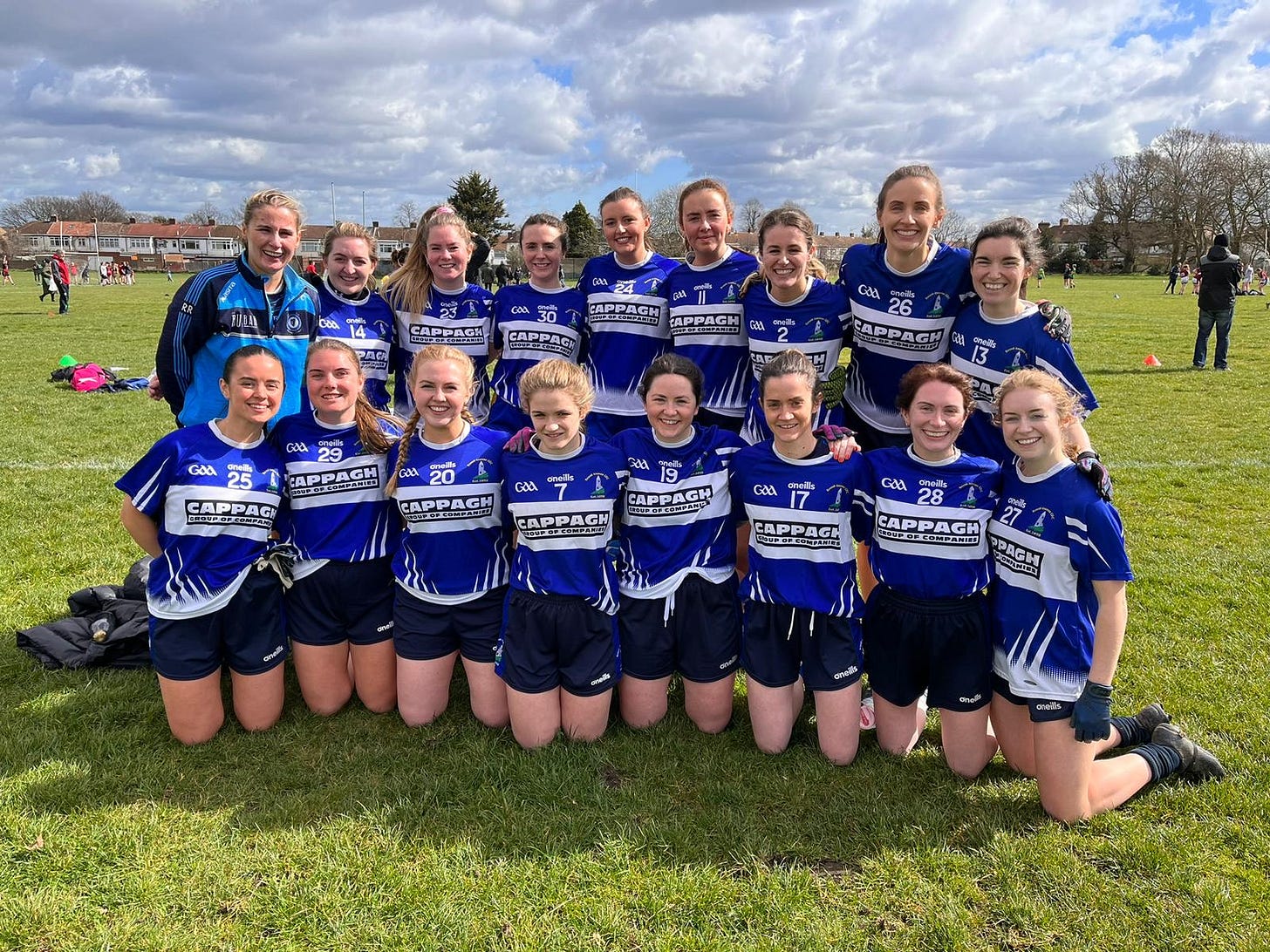 May be an image of 11 people, people playing hockey, people playing football and text