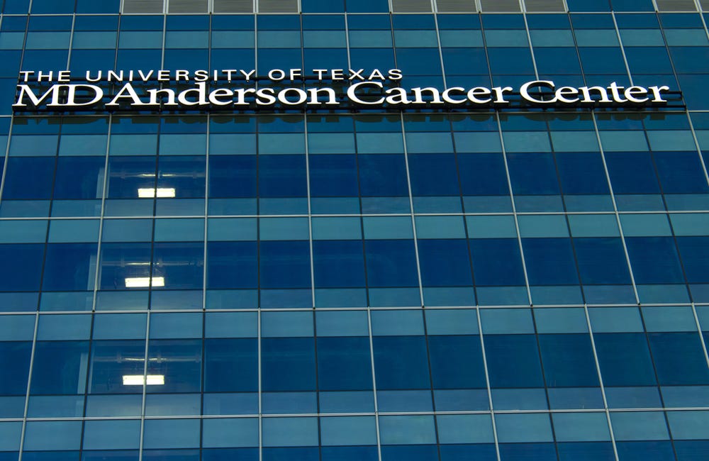 University of Texas MD Anderson Cancer Center ©Andriy Blokhin / Shutterstock.com University of Texas MD Anderson Cancer Center ©Andriy Blokhin / Shutterstock.com