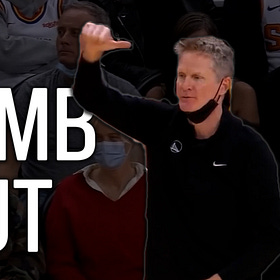 Golden State Warriors "Thumb Out"