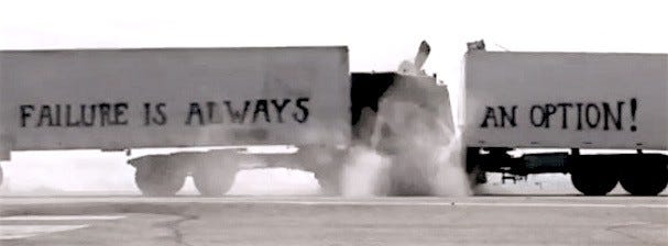 Failure is Always an Option. I just wrapped the final season of… | by Andy  Leiser | Medium