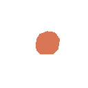 a pixel art drawing of a star shaped object