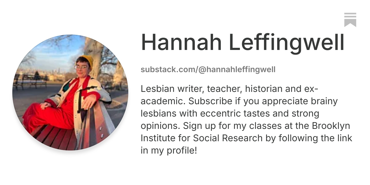 Hannah Leffingwell | Substack