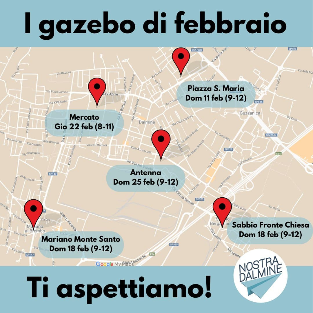 Fazebo Febbraio Nostra Dalmine