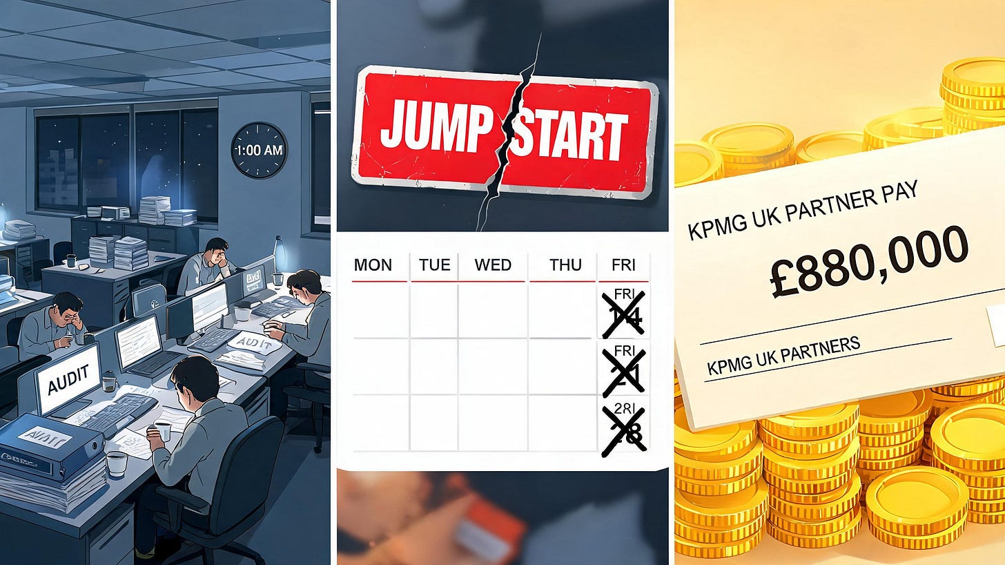 KPMG UK Ends Summer Friday Perk Amid Redundancies and Record Partner Pay KPMG UK Ends Summer Friday Perk Amid Redundancies and Record Partner Pay