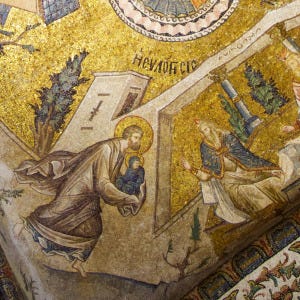 Blessing by the Priests (Chora Church, 14th c, Istanbul)