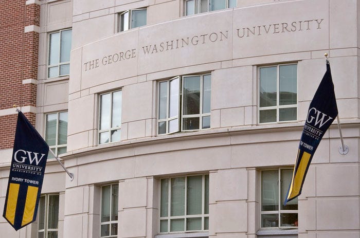 Universidade George Washington. Foto: John W da área de DC, CC BY 2.0, via Wikimedia Commons