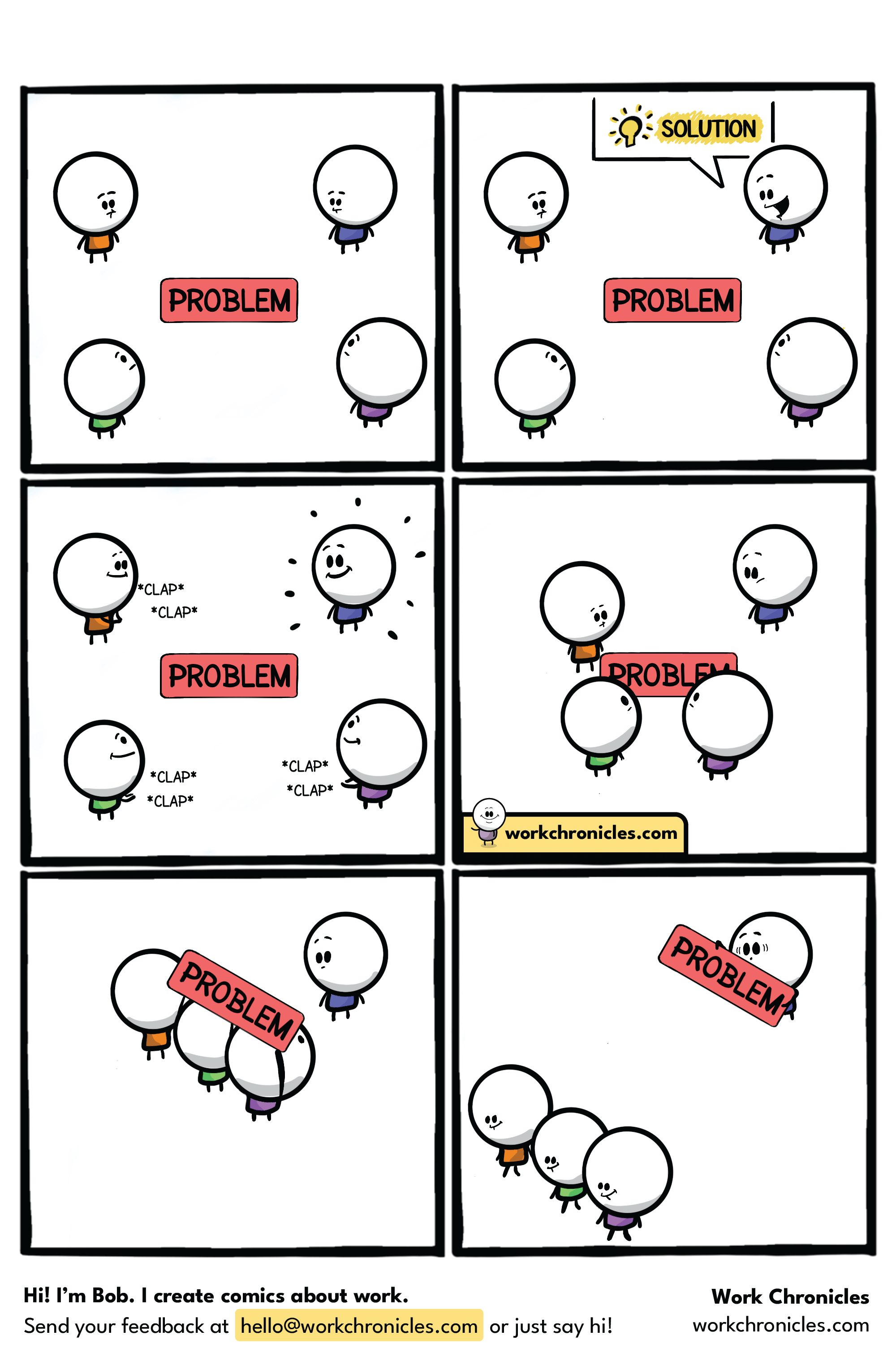 Solution File Comic (comic) Suggesting a solution - Work Chronicles