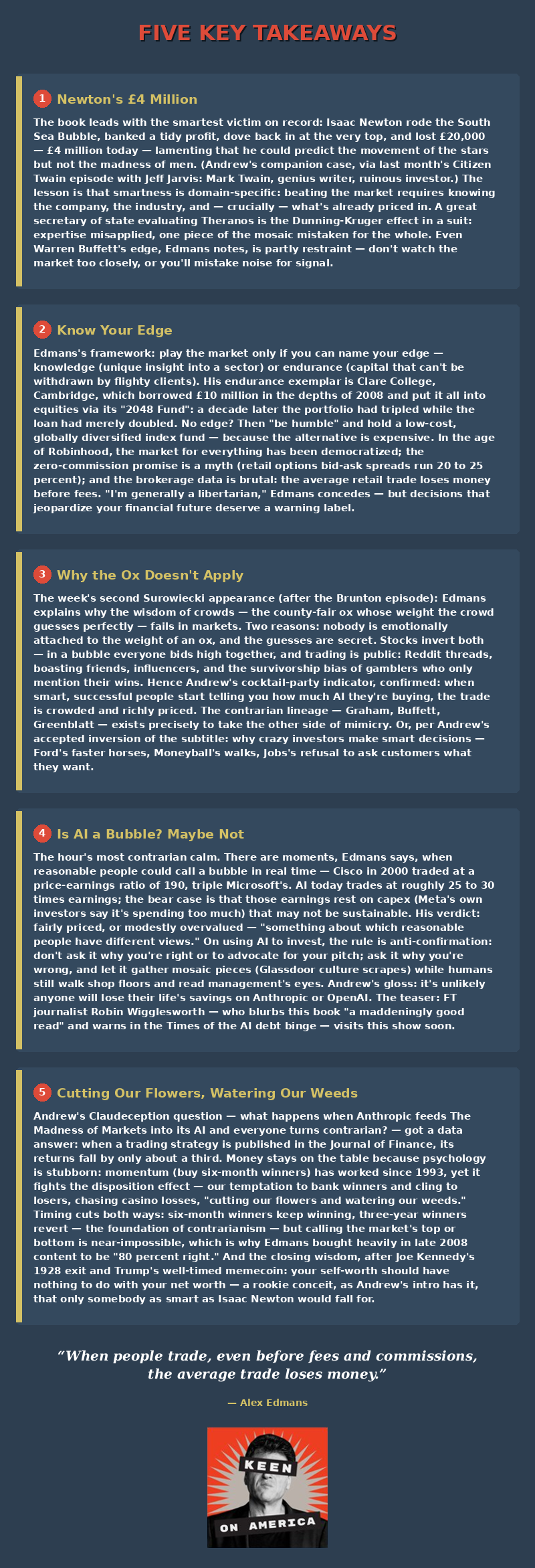 The Madness of Markets The Madness of Markets