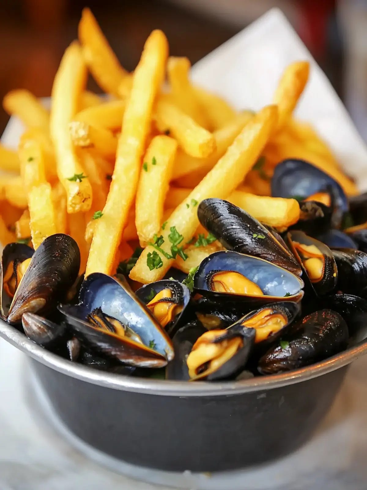 Irresistible Belgian Moules Frites: Delicious Mussels & Crispy Fries Irresistible Belgian Moules Frites: Delicious Mussels & Crispy Fries