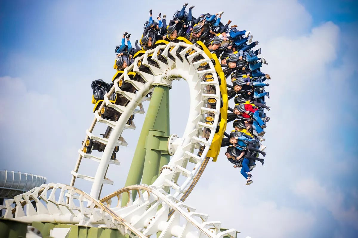 Toxic Garden coaster at Heide Park