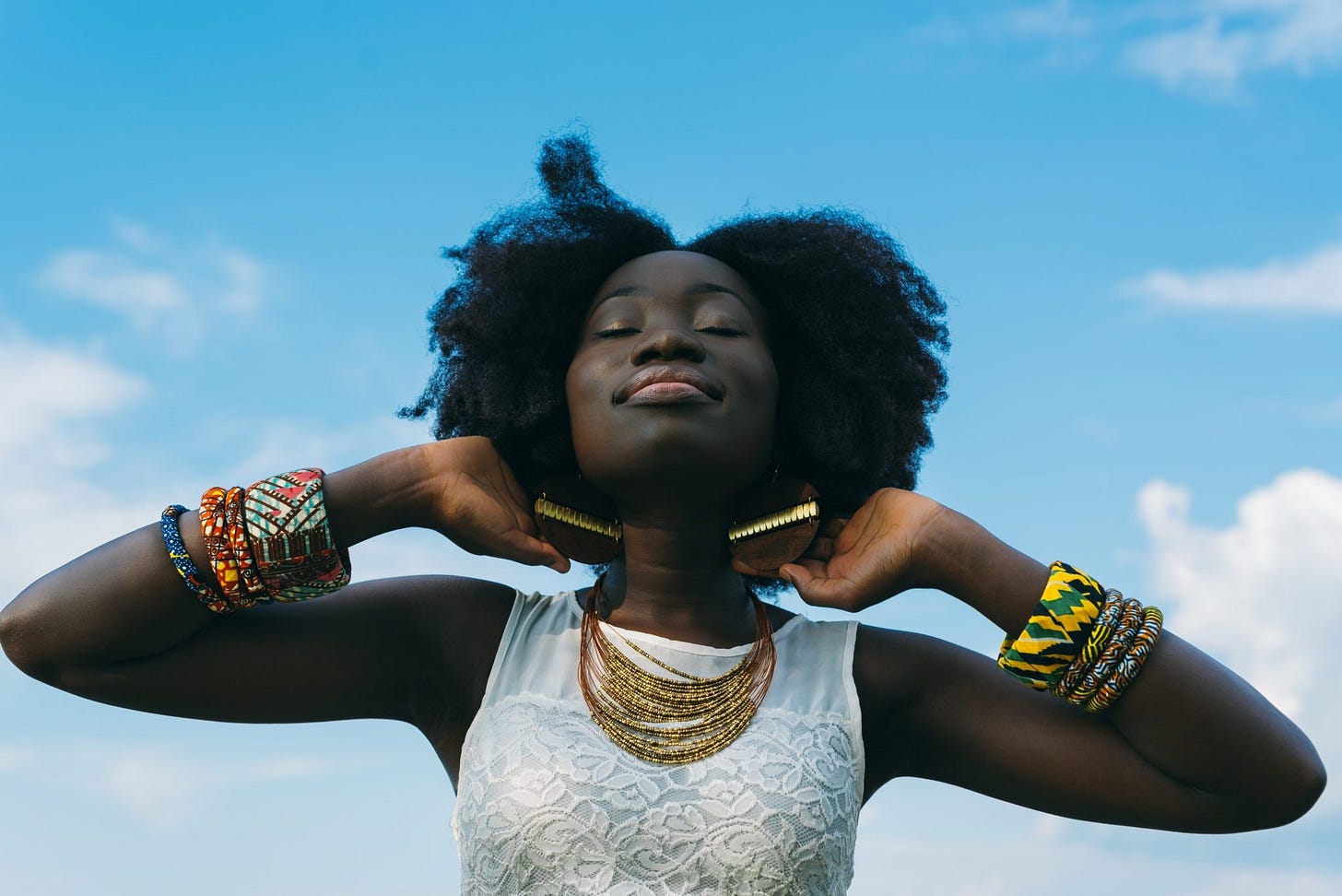 beautiful black woman