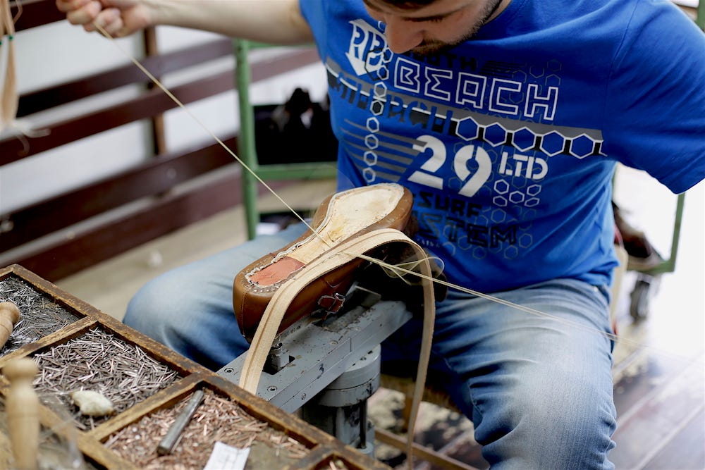 Paolo Scafora handmade shoes – Factory visit, Naples – Permanent Style