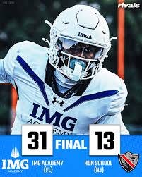 IMG Academy Rises to No. 1 in USA TODAY Super 25 Football Rankings