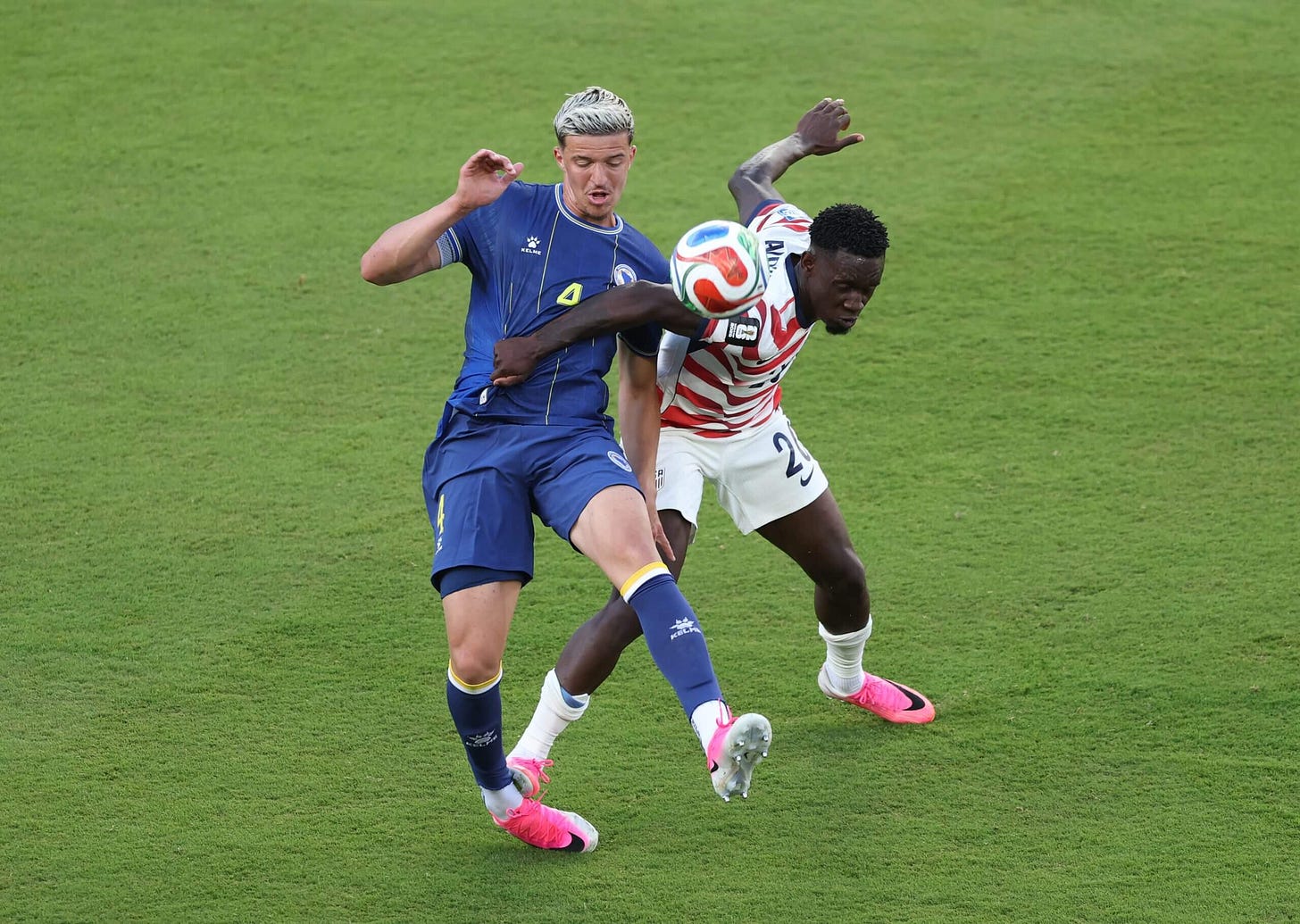 Folarin Balogun available for USMNT vs. Belgium as red card ban suspended -  The Athletic
