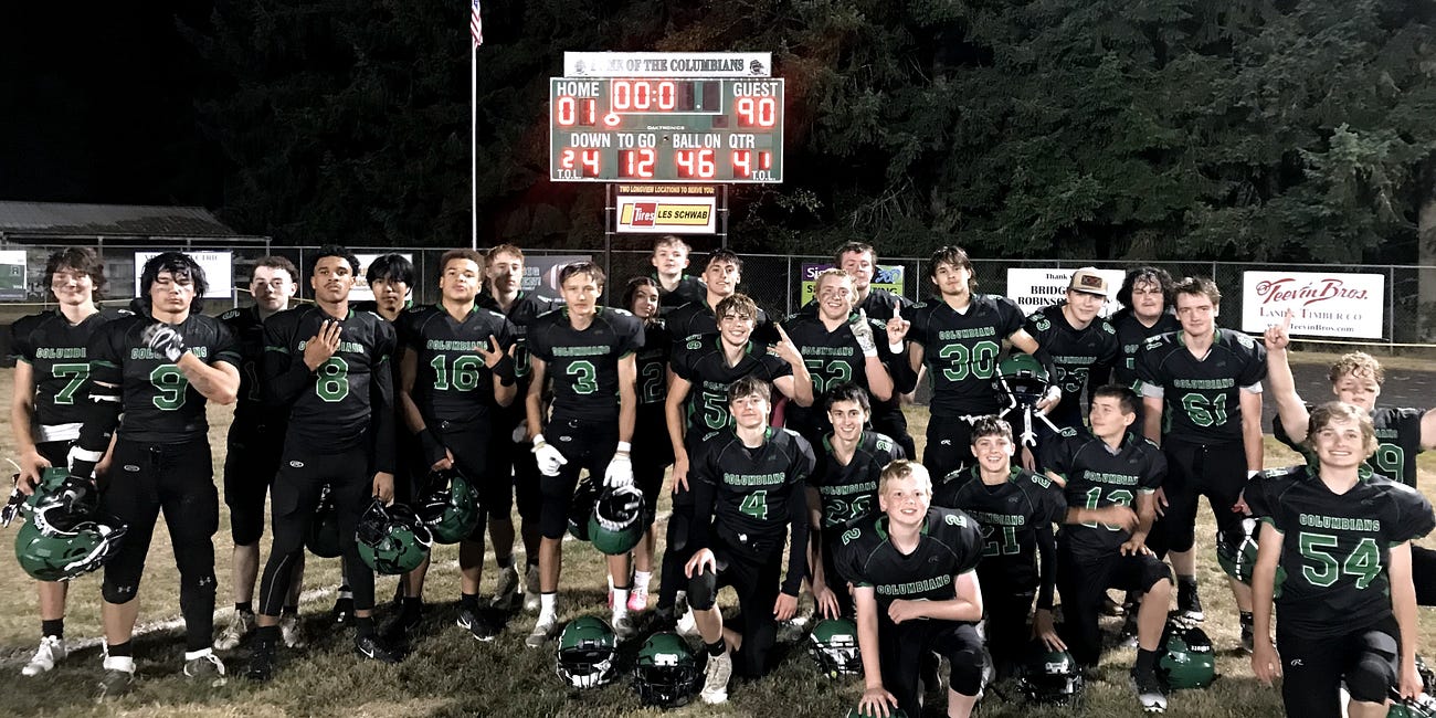 High School Football Roundup: Rainier rolls to historic 101-90 win over Corbett