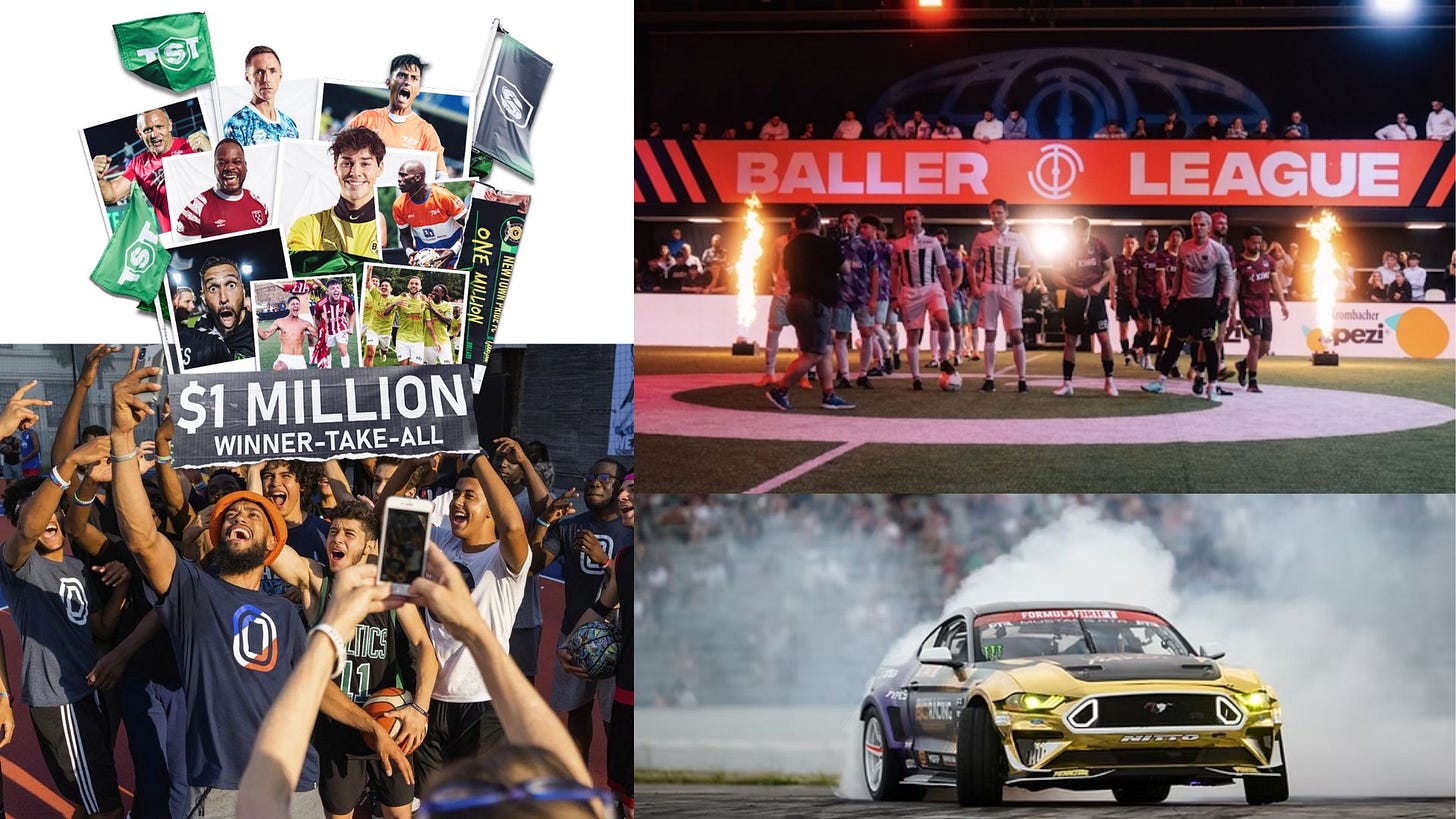 creator led sports leagues