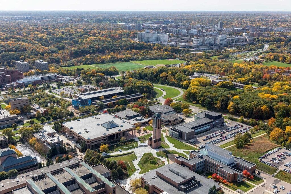 Aerial view of the University of Michigan. Image credit: Michigan Photography Aerial view of the University of Michigan. Image credit: Michigan Photography
