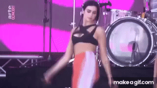Dua lipa dancing and twisting meme on Make a GIF
