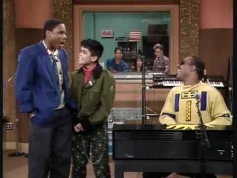 Cosby family sings with Stevie Wonder | The cosby show, Stevie wonder, Cosby