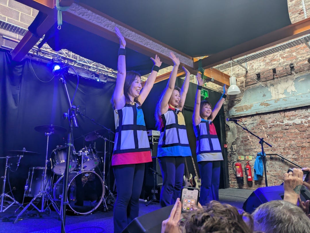 Shonen Knife at Pop Recs in Sunderland