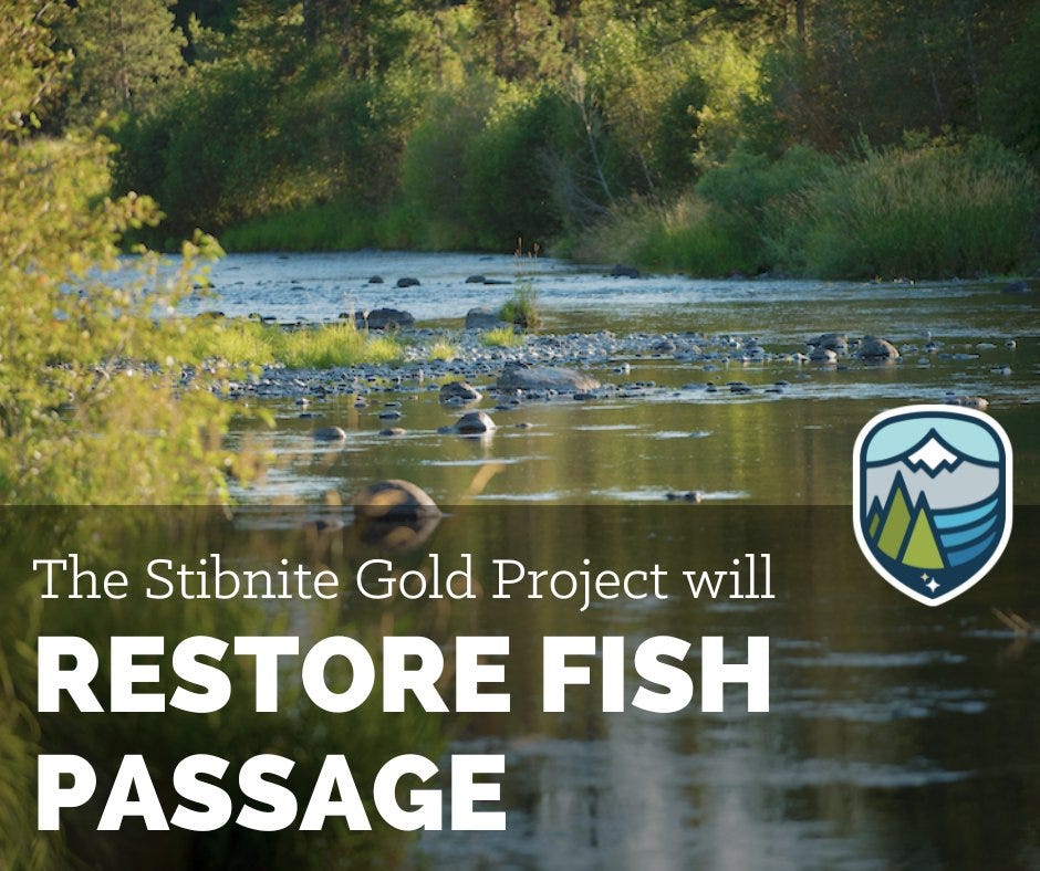 Perpetua Resources on X: "The Stibnite Gold Project's Final Environmental  Impact Statement concluded that the Project will result in "major,  permanent, and localized benefits" for Chinook salmon and steelhead's fish  access. https://t.co/T11g4boSRq" /