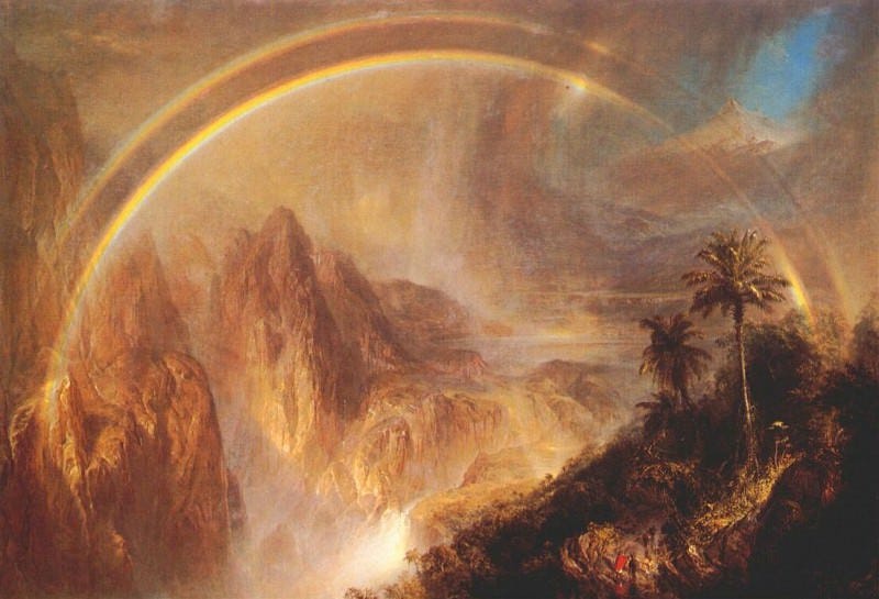 rainy season in the tropics 1866 — Frederic Edwin Church