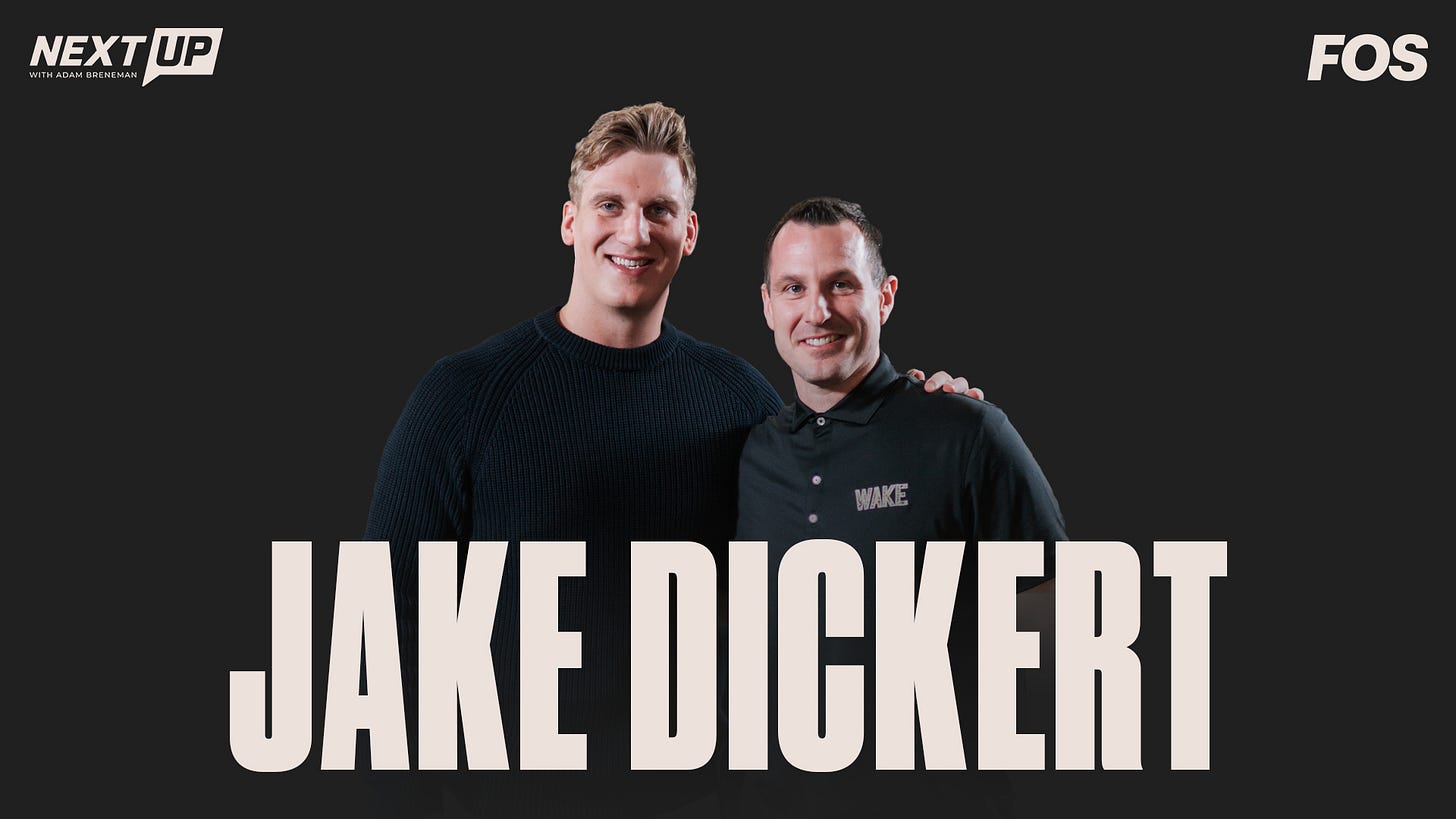 Wake Forest Football Head Coach Jake Dickert - Front Office Sports
