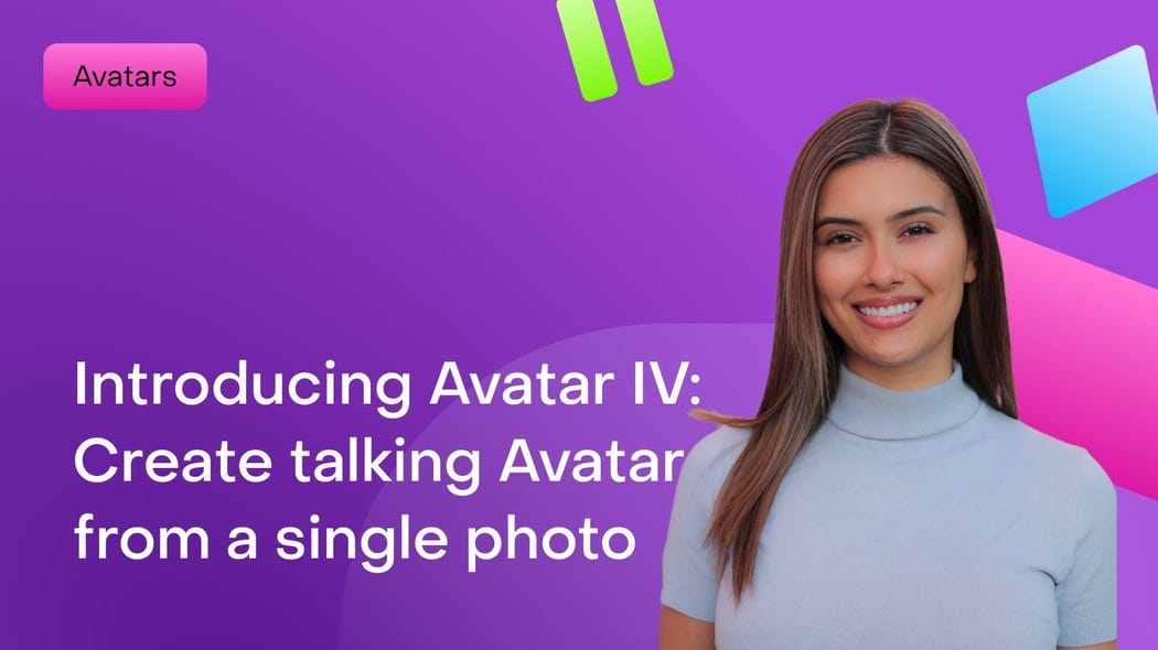 Introducing Avatar IV: Create talking Avatars from a single photo - Guide | HeyGen Hub Introducing Avatar IV: Create talking Avatars from a single photo - Guide | HeyGen Hub