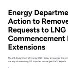 DOE ditches LNG export deadlines, supercharging America’s energy edge